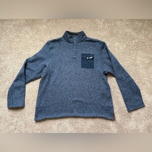 Woolrich | Men’s Snap-Front Fleece Pullover | Size XL